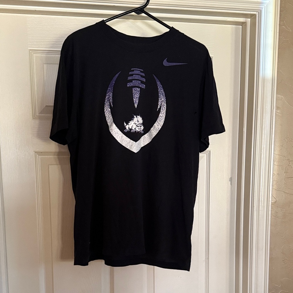 Nike Black and Purple football Tee